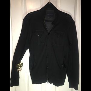 Banana Republic Sweater black double zipper